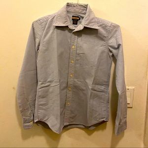 Rugby blue button down shirt